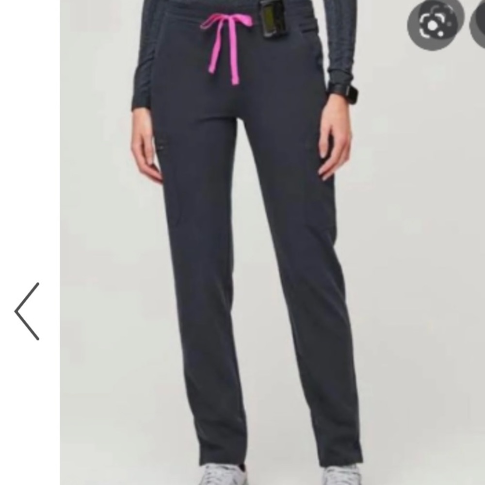Figs night sky scrub pants